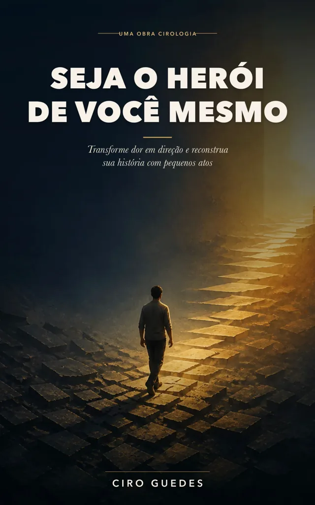 Capa do livro Seja o Herói de Você Mesmo, de Ciro Guedes